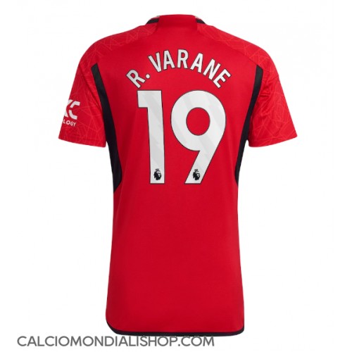 Maglie da calcio Manchester United Raphael Varane #19 Prima Maglia 2023-24 Manica Corta